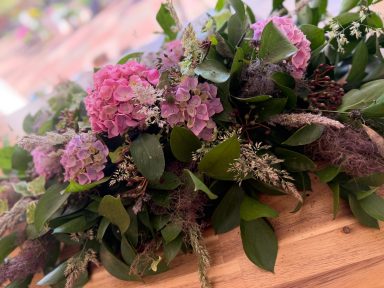 Double spray Funeral flowers Worcester