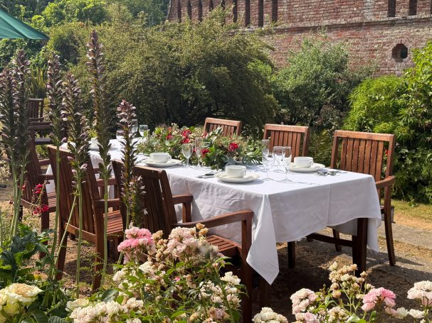 Secret Garden Tearooms Witley Court Wedding