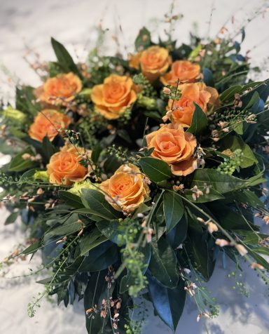 Formal Heart Funeral flowers worcester