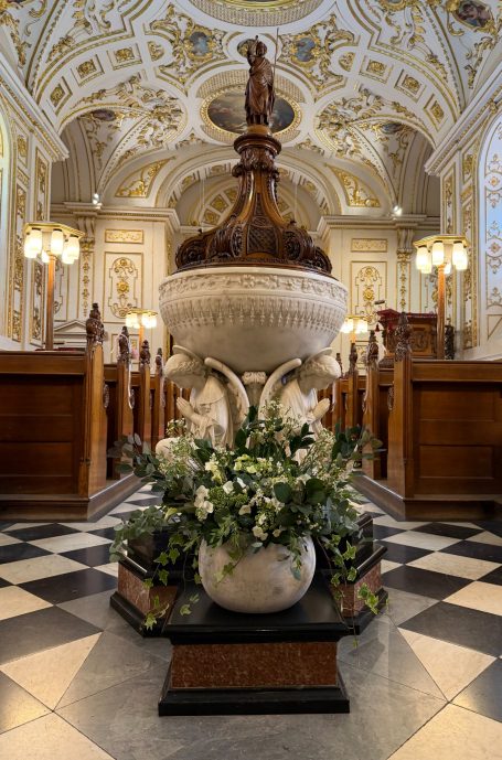 Church Wedding flowers Worcester church wedding flowers