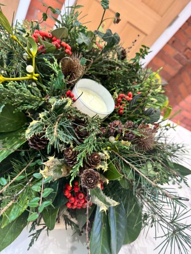 Christmas table decorations 