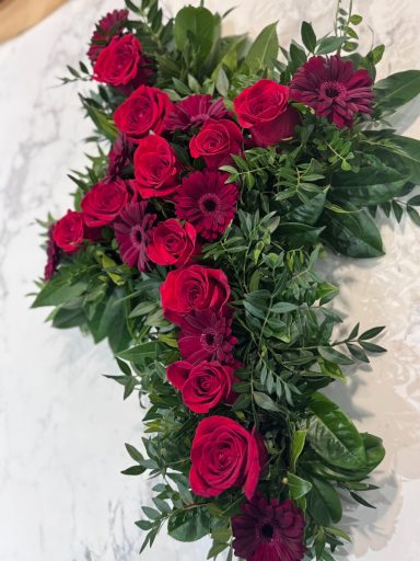 Cross Funeral flowers Worcester