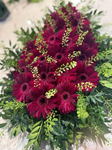 Teardrop Funeral flowers Worcester